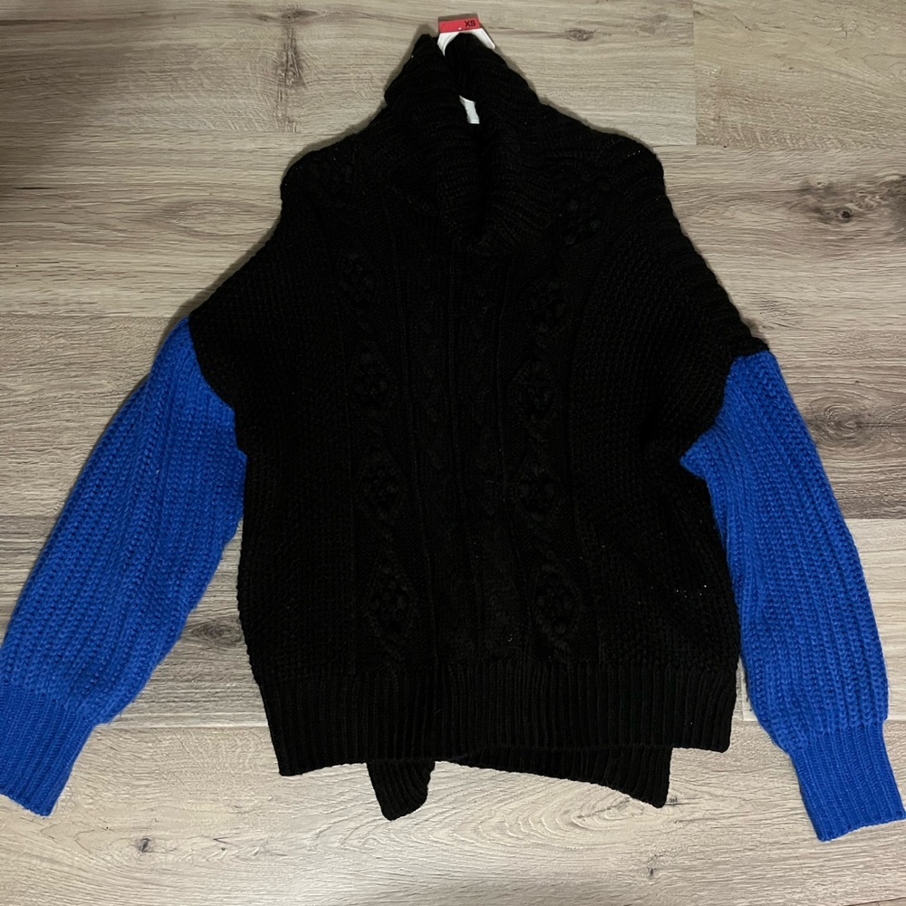 chunky knit turtleneck sweater